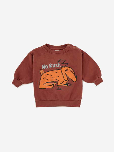 Bobo Choses Baby Brick Sleepy Dog Sweatshirt