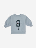 Bobo Choses Baby Cat O'clock Sweatshirt