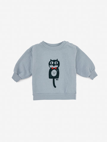 Bobo Choses Baby Cat O'clock Sweatshirt