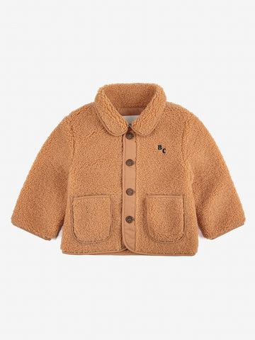 Bobo Choses Baby BC Embroidery Sheepskin Jacket