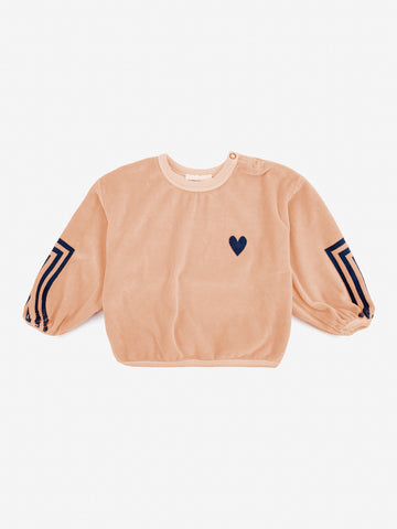 Bobo Choses Baby Corner Stripes Sweatshirt