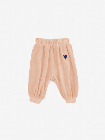 Bobo Choses Baby Velvet Heart Jogging Pants