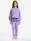 Bobo Choses Flowers All Over Cropped Sweatshirt