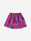 Bobo Choses Triangles All Over Short Skirt