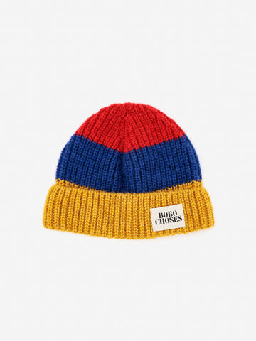 Bobo Choses Red Stripes Color Beanie