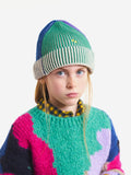 Bobo Choses Purple Stripes Color Beanie