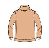 Repose Sand Turtleneck Top