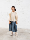 Belle Chiara Double Muslin Ruffle Blouse