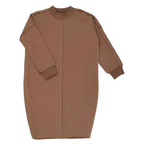 Urbani Mocha Sweatshirt Dress