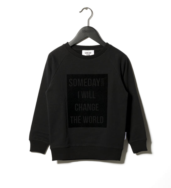 Someday Soon Black Ivan Sweatshirt