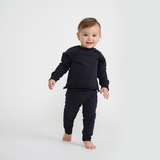 Urbani Navy Blue Baby Sweatshirt Set