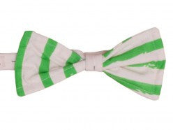 Noe & Zoe Green Stripes Bow-tie