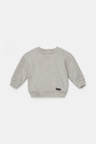 My Little Cozmo Baby Adel Light Grey Knit Sweater Set
