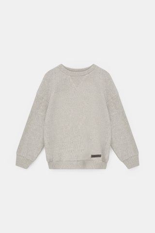 My Little Cozmo Kids Adel Light Grey Sweater