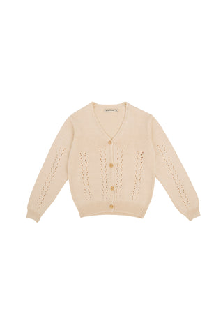 The New Society Natural Alice Baby Knit Jacket