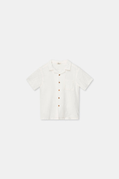 My Little Cozmo Kids Alioth Ivory Gauze Shirt