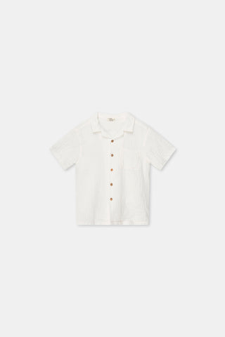 My Little Cozmo Kids Alioth Ivory Gauze Shirt