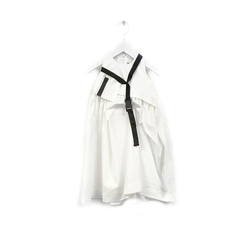 Anja Schwerbrock White Draping Dress