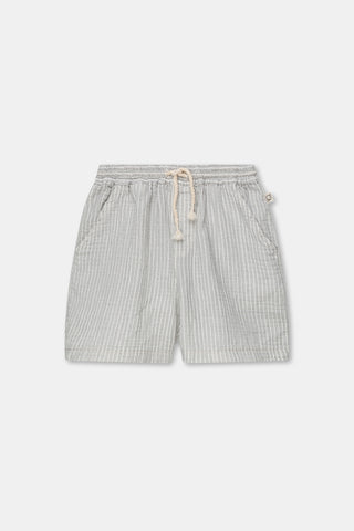 My Little Cozmo Kids Asier Gauze Anthracite Stripe Shorts