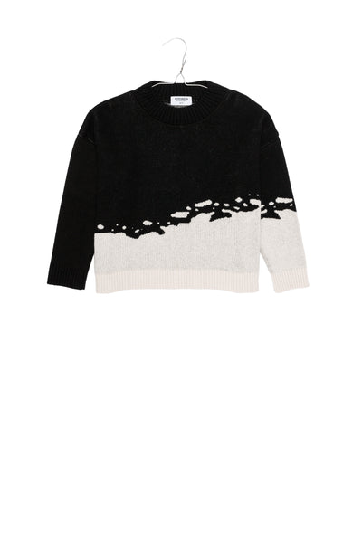 Motoreta Black & Off White Juno Sweater