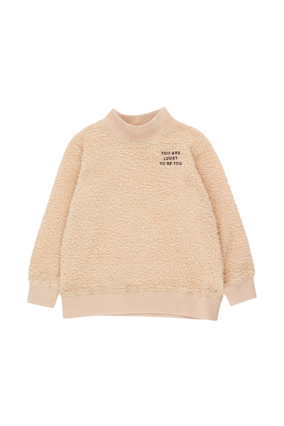 Tinycottons Sand You are Lucky Sherpa Sweatshirt