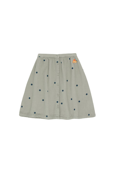 Tinycottons Dots Luckyphant Midi Skirt