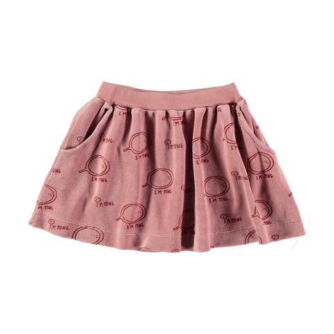 Bonmot Rust Ping Pong Mini Skirt