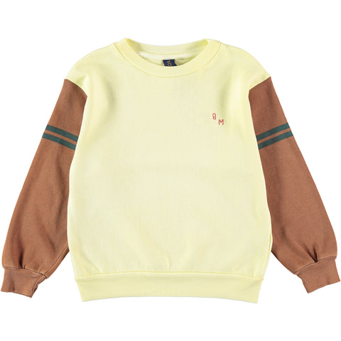 Bonmot BM Sleeves Yellow Sweatshirt