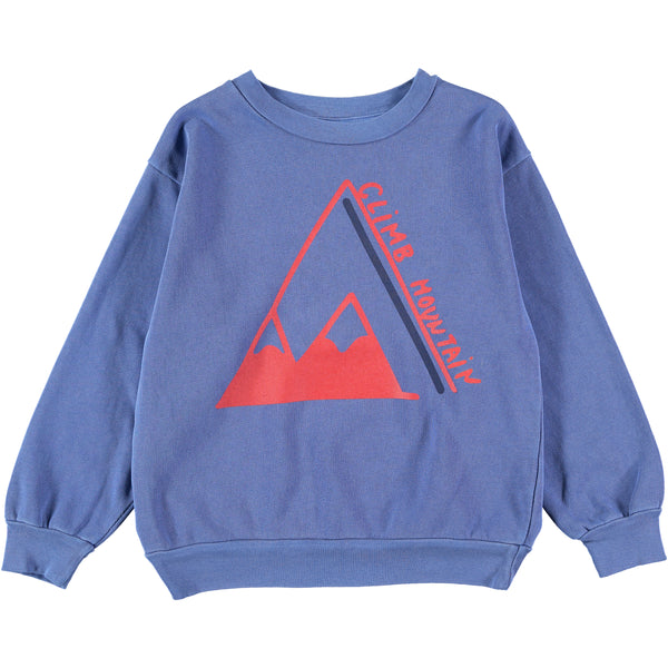 Bonmot Blue Climb Sweatshirt