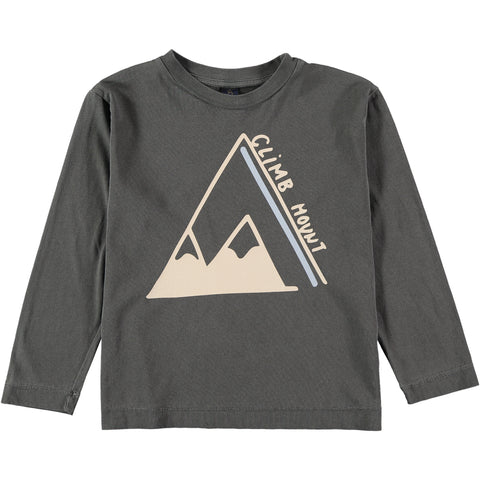 Bonmot Dark Grey Climb T-Shirt