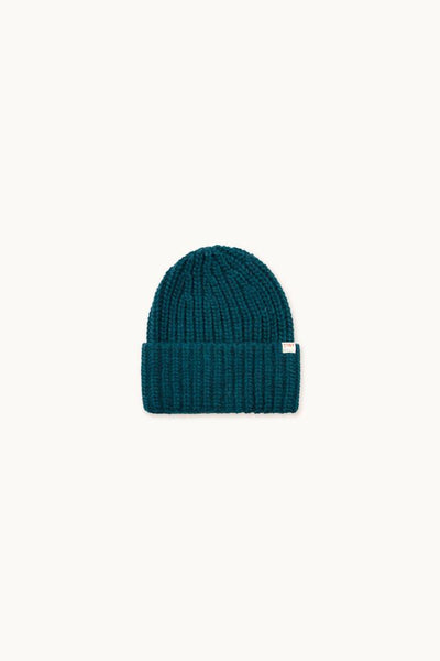 Tinycottons Petrol Green Solid Beanie