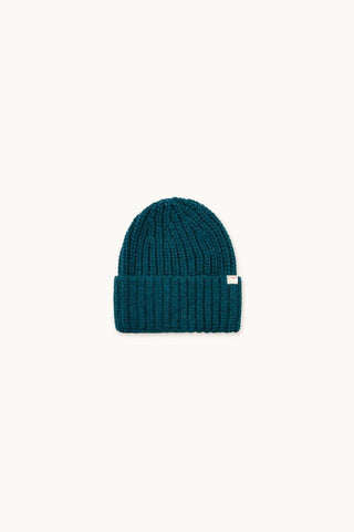 Tinycottons Petrol Green Solid Beanie