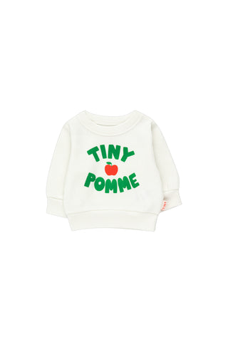 Tinycottons Grass Green Tiny Pomme Baby Sweatshirt