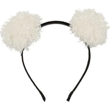 Arbii Winter White Bear Ears Headband