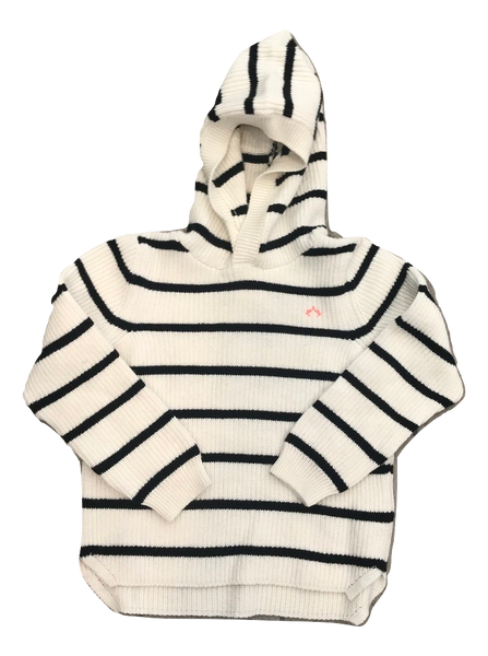 Nanos Stripe Knit Hoodie