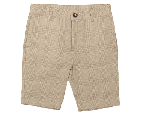 Belati Nougat Classic Plaid Shorts