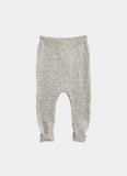 Belle Enfant Silver Grey Marl Footless Leggings