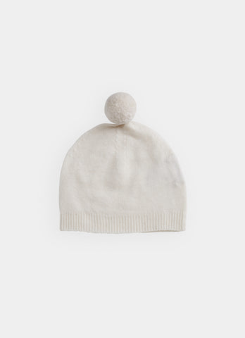 Belle Enfant Snow White Pompom Hat