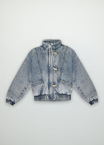 The New Society Blue Denim Bimba Jacket