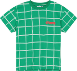 Beau Loves Kelly Green Grid T-shirt