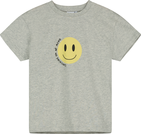 Beau Loves Grey Melange Smile T-shirt