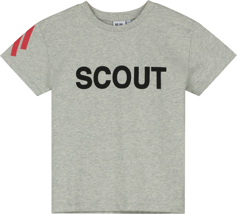 Beau Loves Grey Melange Scout T-shirt