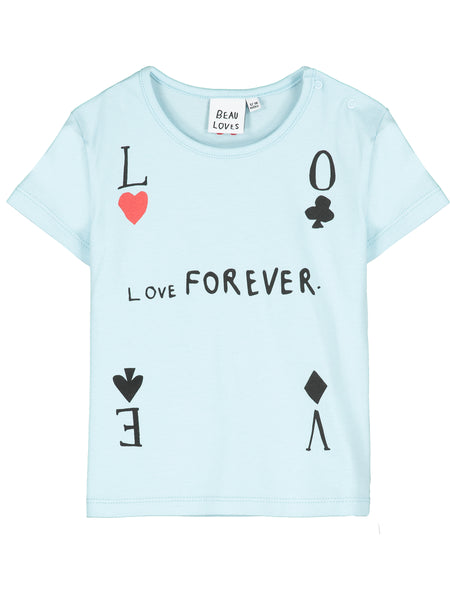 Beau Loves Sky Blue Forever Baby T-shirt