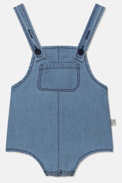 My Little Cozmo Denim Blaire Romper