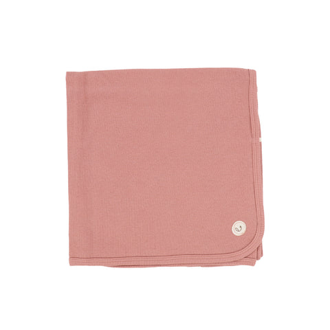 Lil Legs Dark Pink Button Down Blanket
