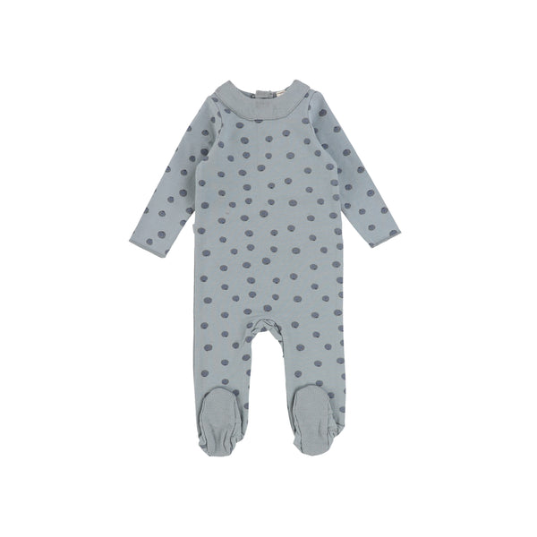 Lil Legs Blueberries Printed Footie