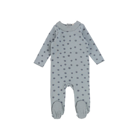 Lil Legs Blueberries Printed Footie