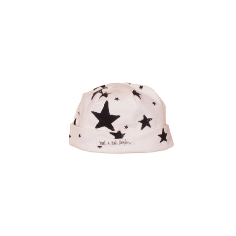 Noe & Zoe BOS Black Stars Beanie Hat