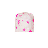 Noe & Zoe BOS Neon Pink Stars Beanie Hat