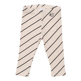 Wynken Milk Diagonal Stripe Legging Set